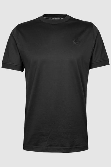 ΜΠΛΟΥΖΑ T-SHIRT KARL LAGERFELD - 990 ΜΑΥΡΟ